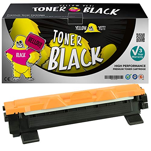 Yellow Yeti TN1050 XXL (2000 páginas) Tóner Compatible para Brother HL-1110 HL-1112 DCP-1510 DCP-1512 DCP-1610W DCP-1612W HL-1210W HL-1212W MFC-1810 MFC-1910W [3 años de garantía]