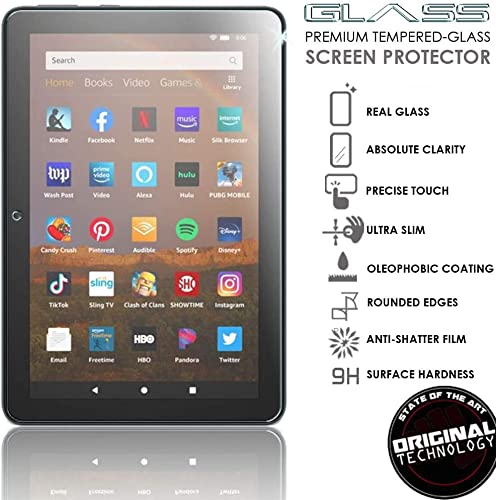 Ytuomzi 2 Pack Screen Protector For 8/8 Plus Tablet 8-Inch (2022/2020), Premium Tempered Glass Screen Film For 8” Kids Pro Tablet, Ultra Clear, Anti-Scratches, Case Friendly #TOP5
