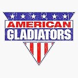 American Gladiators Sticker Bumper Sticker Vinyl Decal 5'