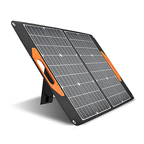 Boundery 100W with 18V DC Output Portable, Foldable & Waterproof Monocrystalline Solar Panel Kit for Charging 500W & 1000W Solar Power Stations, Solar Cell Charger with USB Outlets for Phones Boundery 100W with 18V DC Output Portable, Foldable & Waterproof Monocrystalline Solar Panel Kit for Charging 500W & 1000W Solar Power Stations, Solar Cell Charger with USB Outlets for Phones