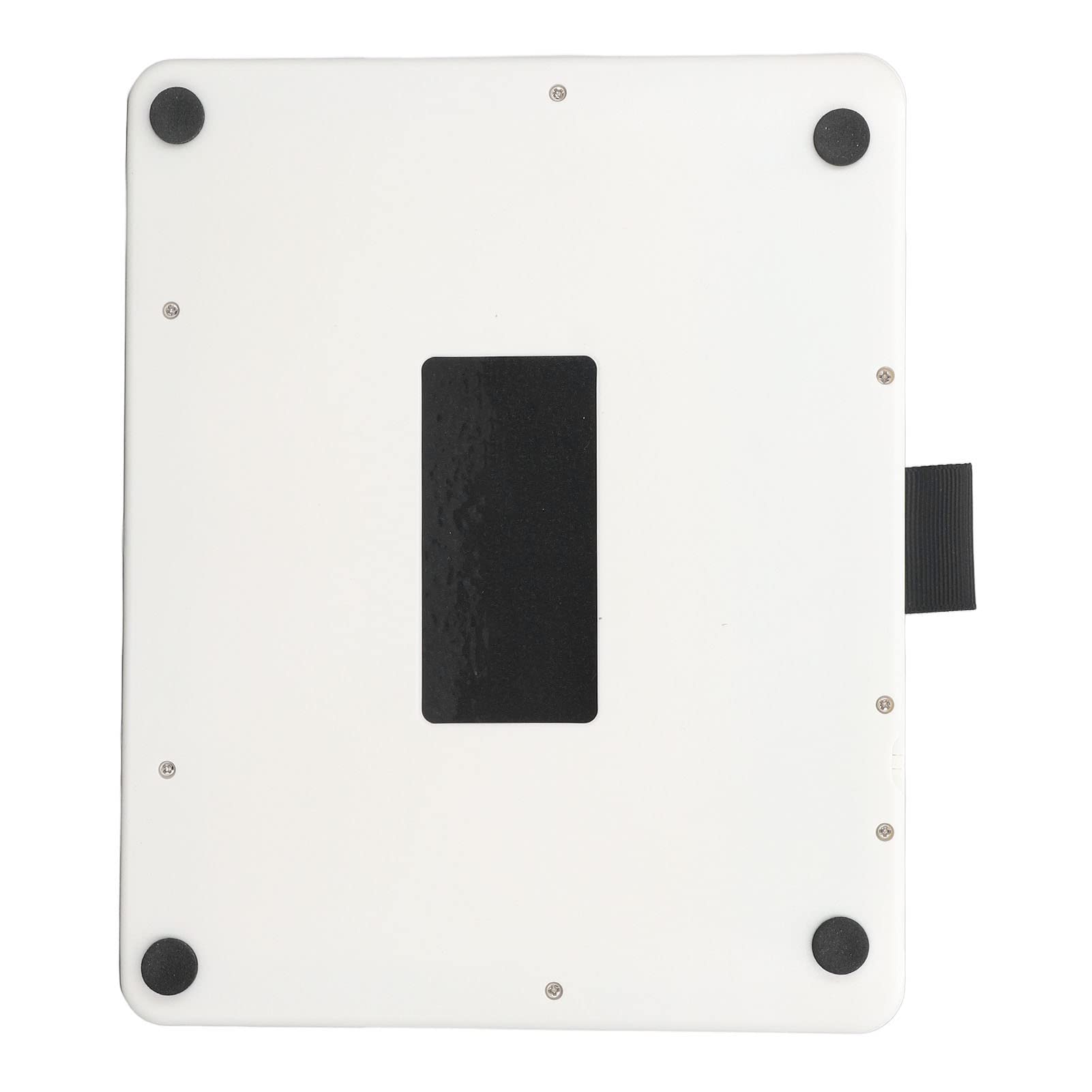 Wszechstronny Tablet Graficzny do Rysowania z 4 Konfigurowalnymi Klawiszami i 8192 Poziomami Czułości na Nacisk dla Artystów, 155 X 100 Mm, Złącze USB (WHITE)