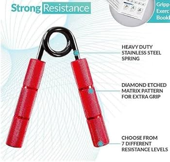 Buy Deviant Buzz Metal Hand Gripper For Strengthener 150 LBS-250