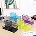 GZBABY Pen Holder Mesh Pencil Holder, Metal Desk Organizer with 3 Compartments, Desk Accessories and Workspace Organizer for School Home Office (Purple)