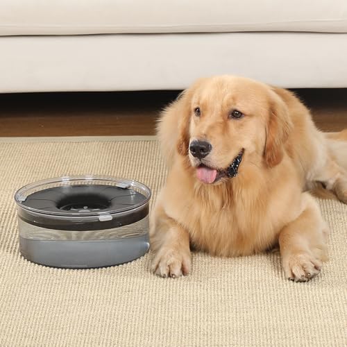 PETTOM Wassernapf Hund ohne Sabbern 3L