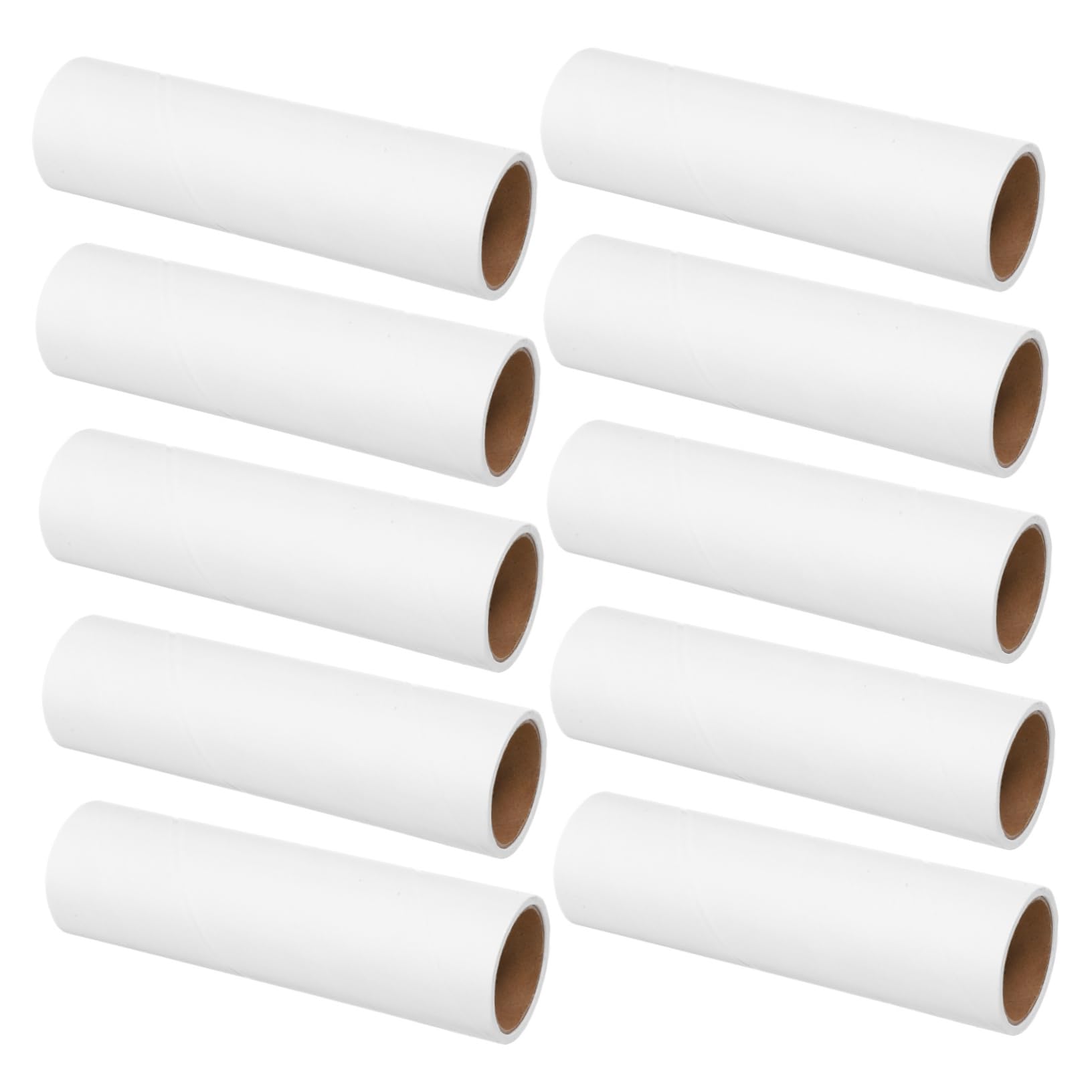 Wiederverwendbare Fusselrolle für Tierhaare 10 Rollen Nachfüllpackungen aus Papier Extra Haftend 50 Blatt pro Rolle für Haustierhaare und Autositze