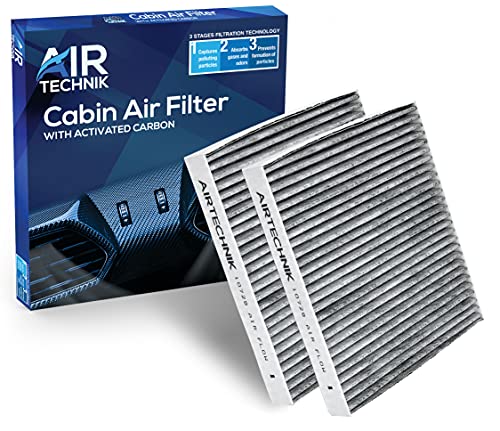 Airtechnik Cf10729 Cabin Air Filter W/Activated Carbon (2 Pack) | Fits Chrysler 200, Cirrus, Sebring/Dodge Avenger, Caliber, Journey/Jeep Compass, Patriot - 5058693Aa #TOP4