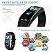 NAIXUES Pulsera Actividad Inteligente GPS, Pulsera Deportiva IP68, 7 Modos Deportes, Monitor...