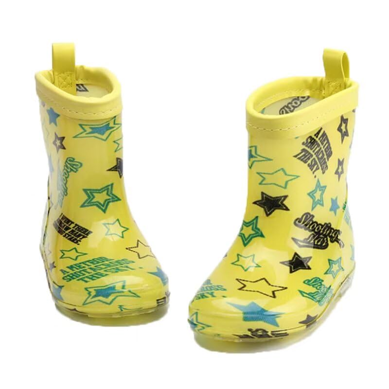 Toddler Boys Girls Waterproof Fashion Rain Boots for Walking Water Sport