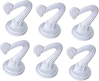 Alipis Zinc Alloy Hooks Wall Hooks 10 Sets Ceiling Hook Ceiling Hanging Hook Swag Hooks Hook up Metal Wall Hook