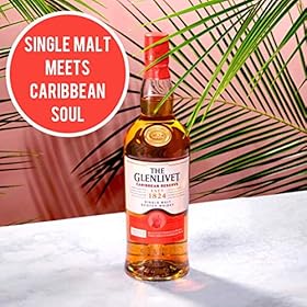 The Glenlivet Caribbean Reserve Single Malt Whisky (Rum Barrel Selection), 70 cl with Gift Box – The Glenlivet