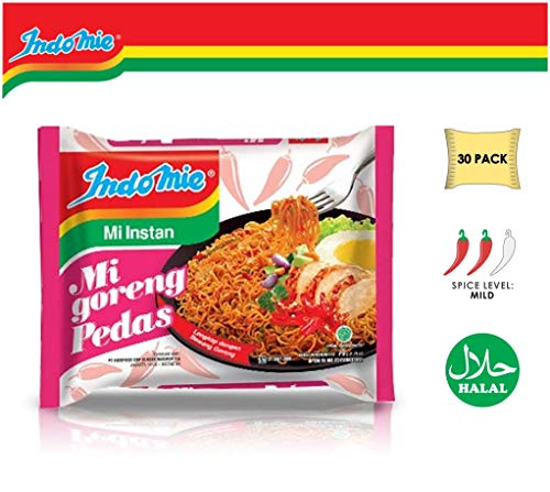 Jade & Oak | Indomie Mi Goreng Instant Stir Fry Noodles, Halal Certified