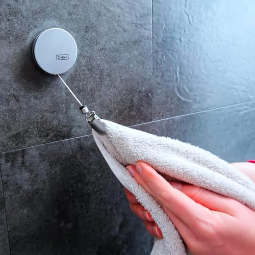 C-Hold ausziehbarer Handtuchhalter/Handtuchhaken | Der clevere und smarte...