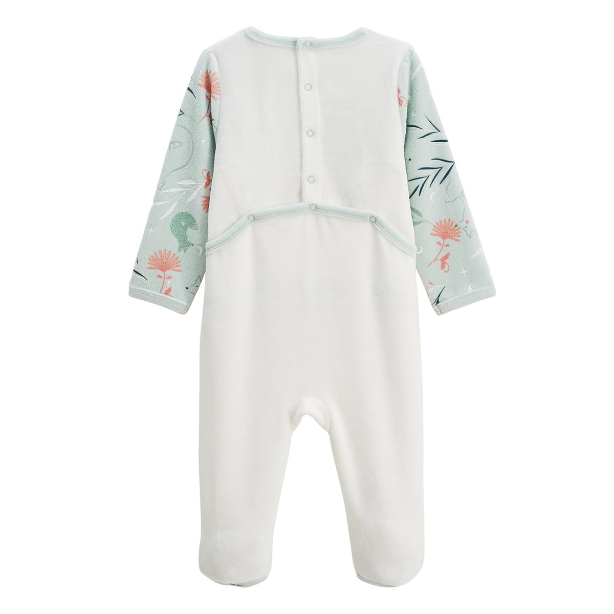 Petit Béguin - Lot de 2 Pyjamas bébé en Velours Dina