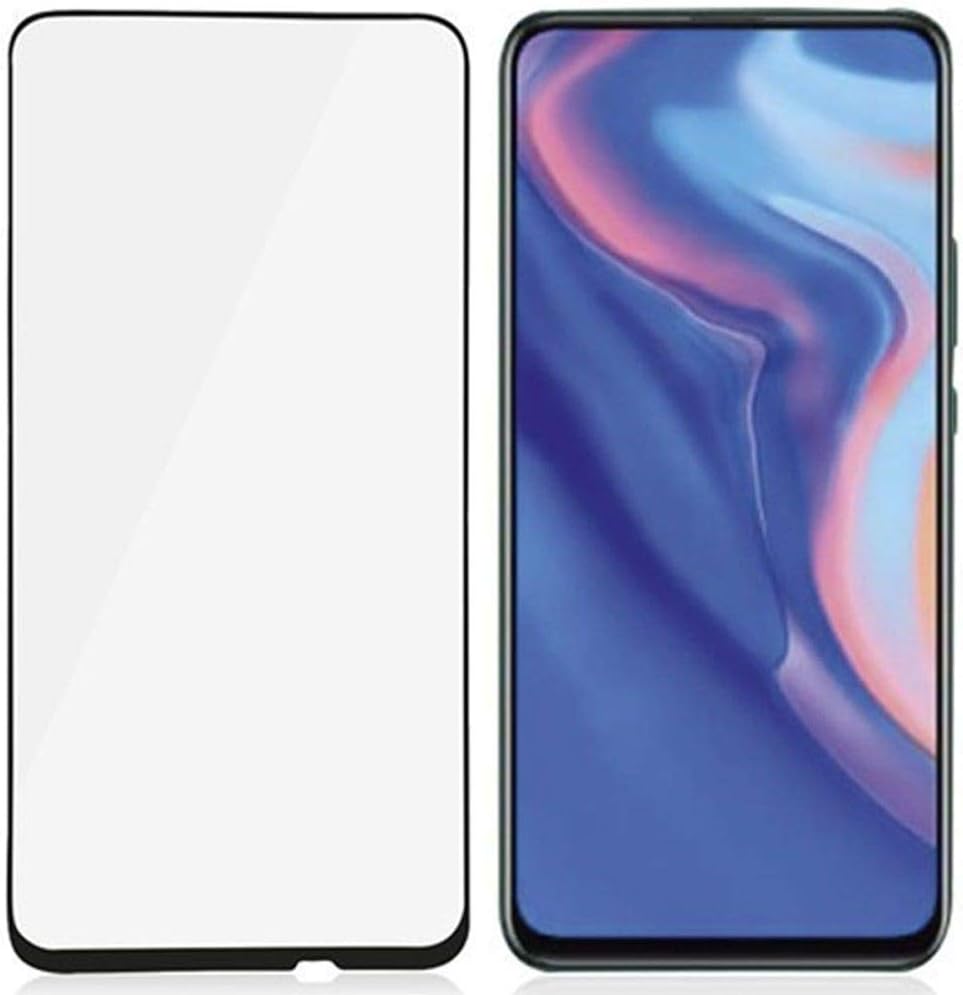 Newlike Huawei Y9 Prime 2019 5D Tempered Glass,Full Coverage Tempered Glass,9H Hardness,2.5d D, Ultra Clear, Anti Scratch Free Anti Finger Print for Huawei Y9 Prime 2019 - Black