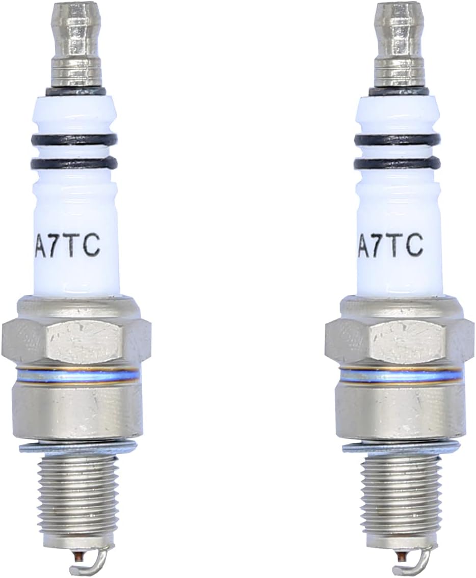A7TC Spark Plugs Compatible with GY6 50cc 70cc 90cc 110cc 125cc 150cc
