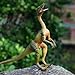 Gemini&Genius Compsognathus Dinosaur Toy for Kids, Realistic Dinosaur Action Figure Toy with Moveable Jaw, Cake Topper, Gift or Display for Kids