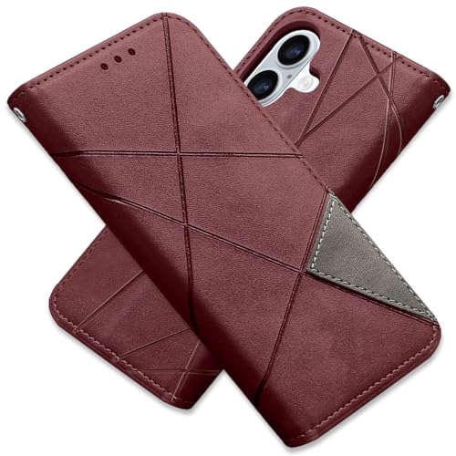 レザー調パスケース スマホスタンド付き