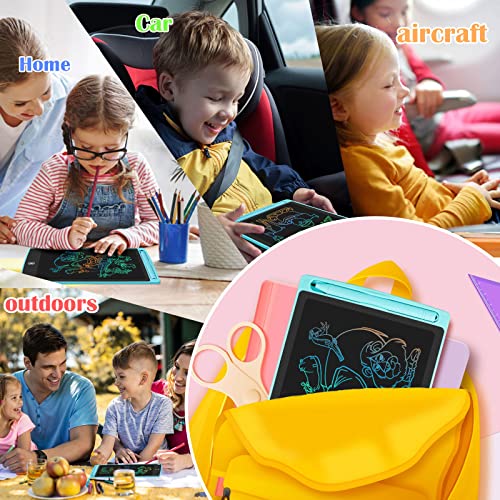Image of HOMESTEC Colourful LCD Writing Tablet,8.5 inch Drawing Board Graphic Tablet Lock-Key Handwriting Doodle Drawing Pad Kids Toys Gifts for Boys Girls(Blue)