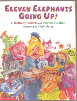 Paperback Eleven elephants going up! Book