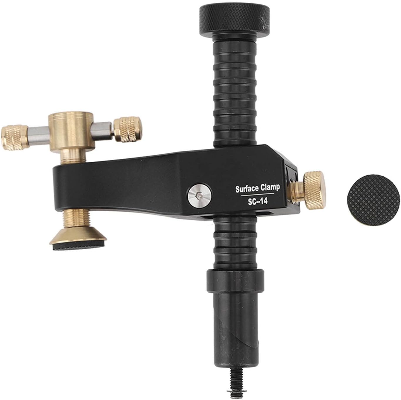 Adjustable Woodworking Bench Clamp, Aluminum Alloy Workbench Surface Clip for Wood Metal Material, Multifunctional Fixture with Self Locking, Easy to Operate, Widely Applicable