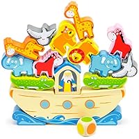 Algopix Similar Product 14 - Noahs Balancing Ark Stacking Game 