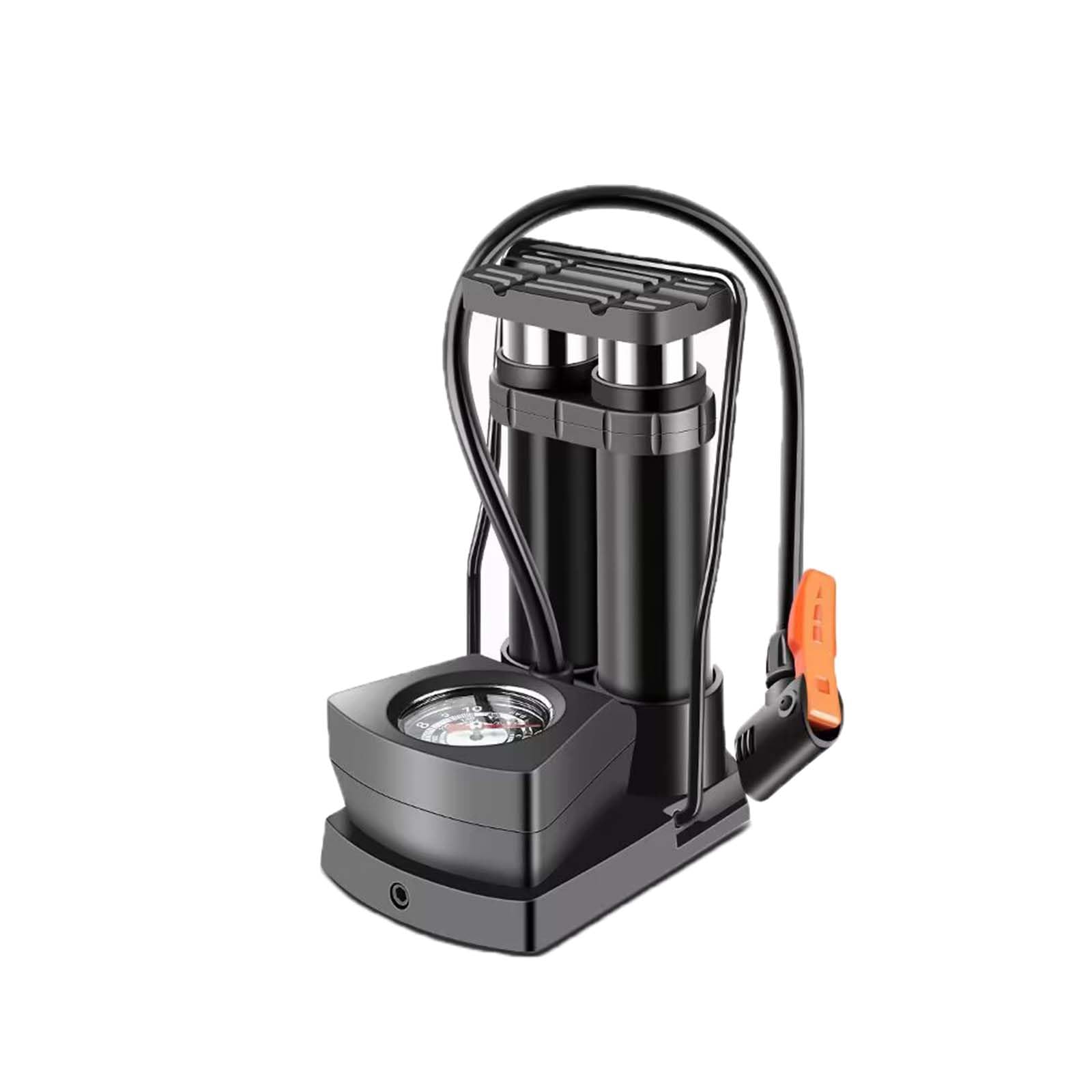 Pompe Da Pavimento Pompa Per Bicicletta Gonfiatore Bici Per Materasso Gonfiabile Con Manometro Pompe Da Pavimento Mtb Piccola Attacco Americana/attacco Pompa Francese 160PSI