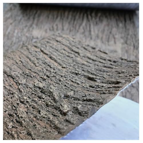 Fogli di Corteccia Artificiale realistici Corteccia di Albero Finta per progetti Fai da Te e Decorazioni per Esterni Fogli di Corteccia Sintetica per Modelli e Decorazioni per la casa(1X1m)