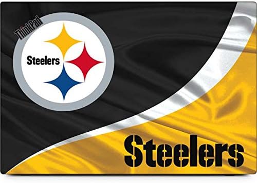 Skinit Decal Laptop Skin Compatible with Thinkpad X1 Carbon (6th Gen 2018) - Officially Licensed NFL Pittsburgh Steelers Design