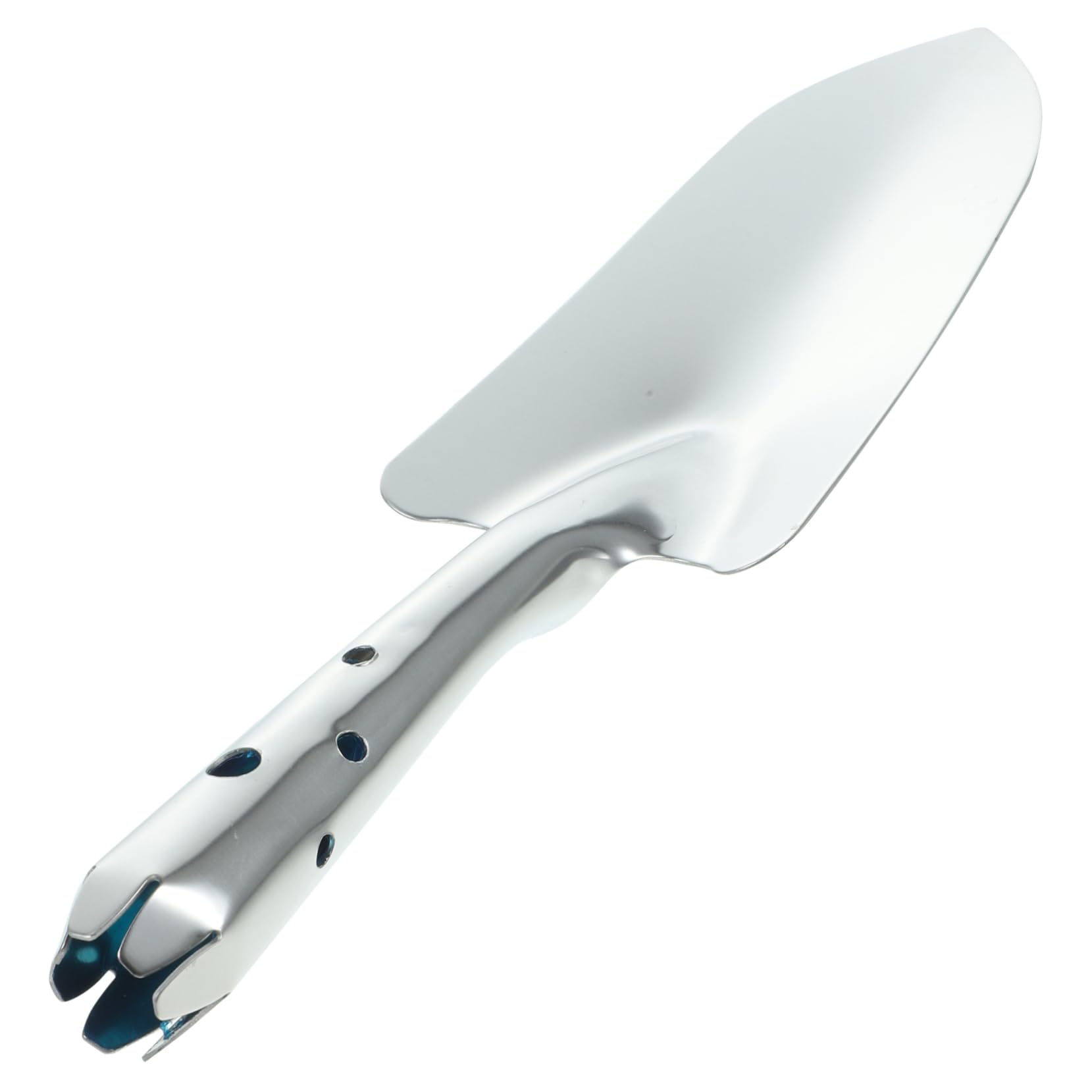 Milisten 1Pc Stainless Steel Handheld Garden Trowel Durable Metal Scoop for Easy Transplanting Digging and Weeding Indoor and Outdoor Planting for Flowers and Vegetables