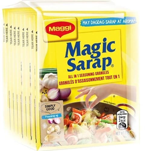 MAGGI - Magic Sarap - ALL IN ONE SEASONING GRANULES - Made with natural flavors - 24 x 8 g / Product of the Philippines