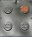 "Dad" Father's Day / Dad Special Occasion Oreo Cookie Sandwich Chocolate Candy Mold 1629