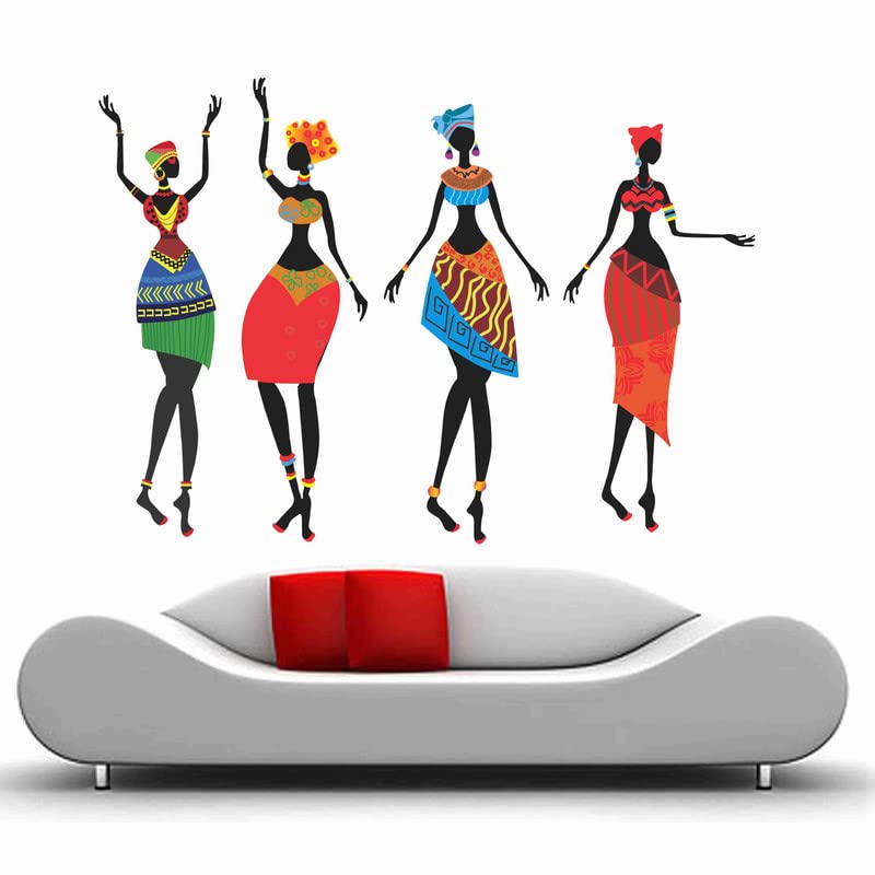 Tribal Lady Wall Sticker for Home Decor 80 CM X 50 CM-picture-18
