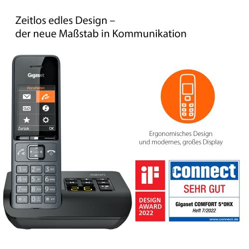 Schnurloses Telefon Gigaset Comfort 520A mit Anrufbeantworter