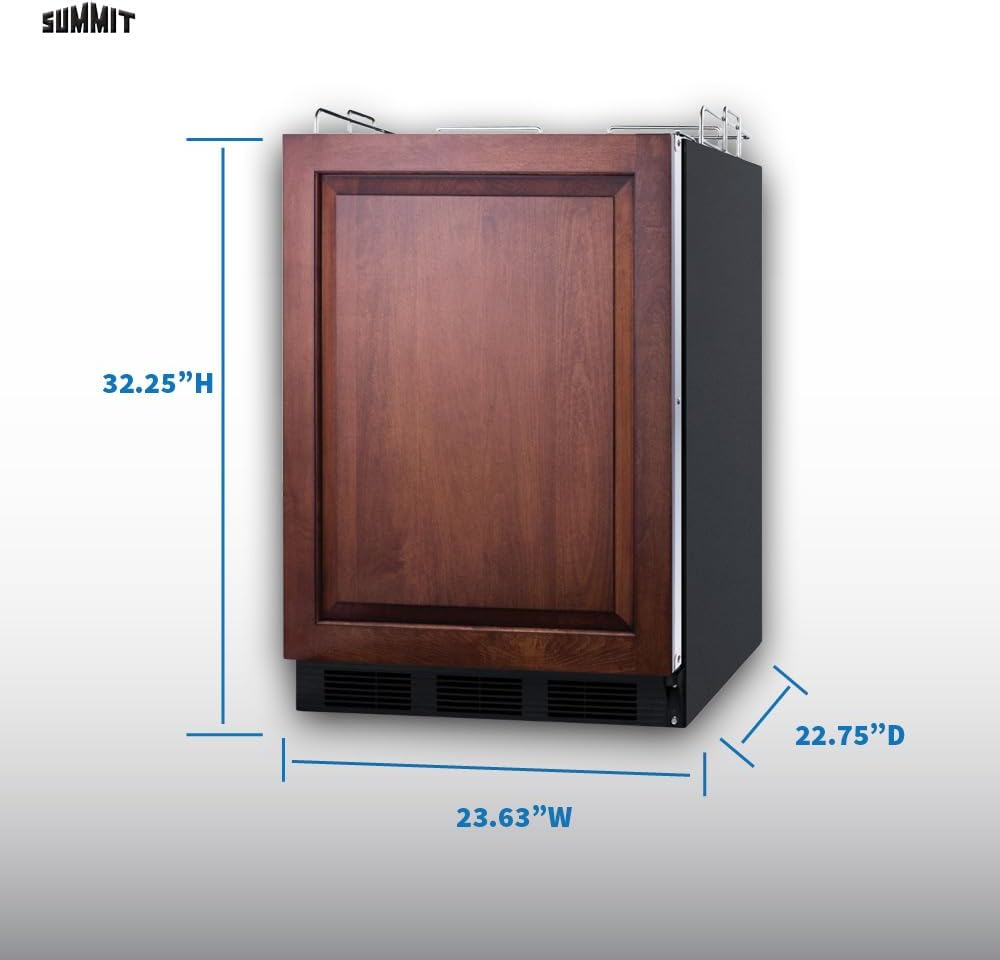 Summit 24" Undercounter Built in Kegerator, ADA-Compliant, *Panel - Ready SBC58BLBIADANKIF *Panel is not Included