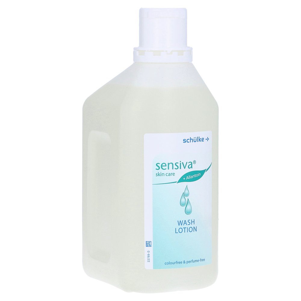 Sensiva® Sensible Waschlotion für empfindliche Haut Reinigungslotion seifenfrei Eurof 1L