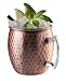 Produktbild APS 93323 Becher MOSCOW MULE, Ø 9 cm, Höhe 10 cm, 0,5 Liter, Edelstahl, Antik-Kupfer-Look, gehämmerte Oberfläche