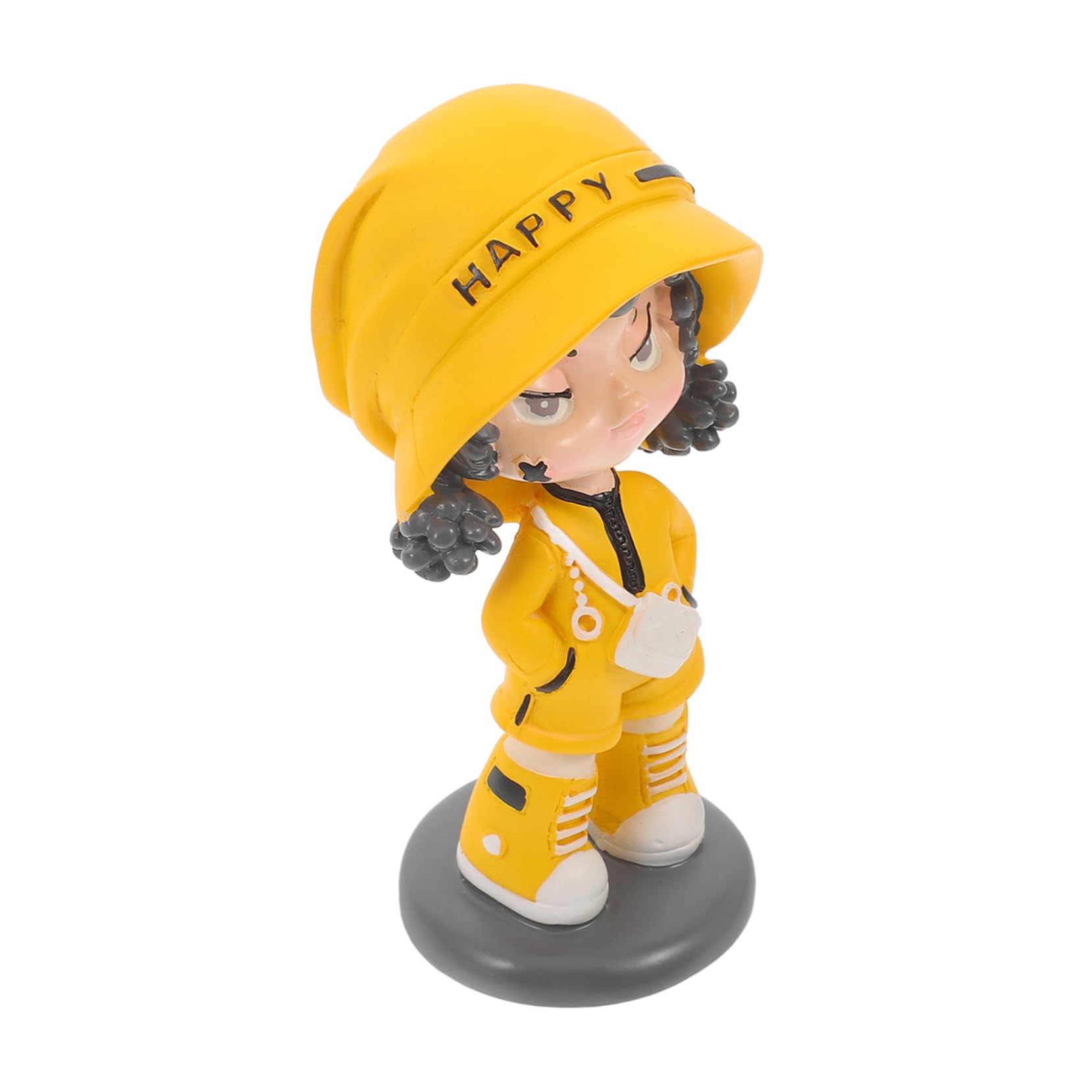 TOYANDONA 5pezzi Decorazione Per Auto Con Figurina Di Ragazza Cartone Statua Per Cruscotto Accessorio Carino Per Interni Auto e Ufficio Idea Per Feste e Compleanni