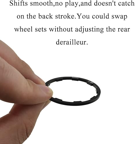 Miniatura 4 de Acoeitl Junta de soporte inferior de arandela espaciadora baja para bicicleta BB para volante, casete de velocidad MTB Road Hub Headset Flywheel