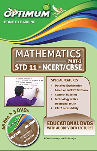 Optimum Educational DVDs HD Quality for Std 11 CBSE Mathematics Part 2 ...