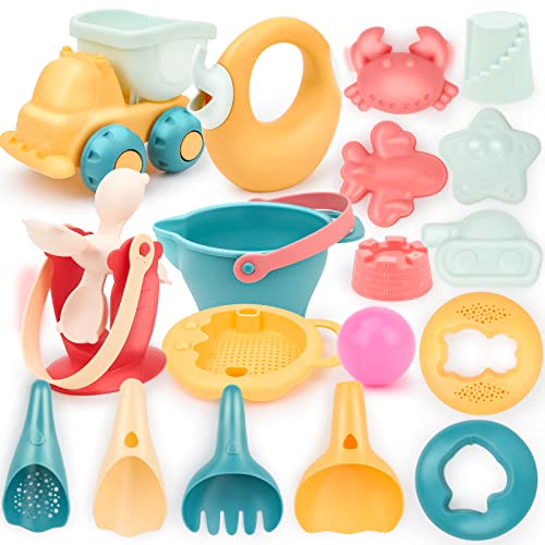Hape Sandküche Spielset – Mit Topf, Pfanne, Herdplatten & Meerestieren, Für Kinder Ab 18 Monaten