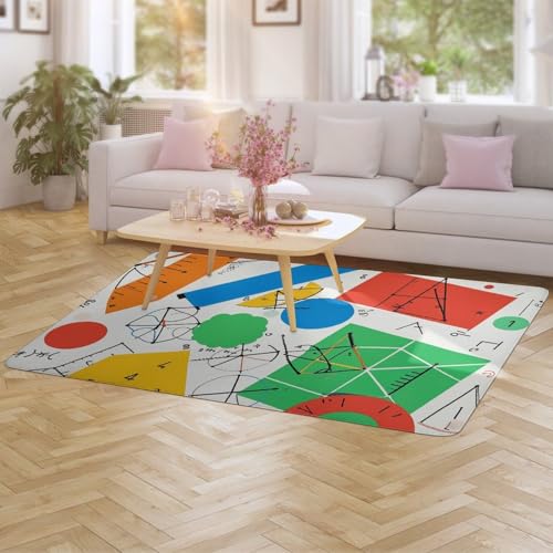 Tapis de sol en peluche lavable pour un salon cocooning - 6