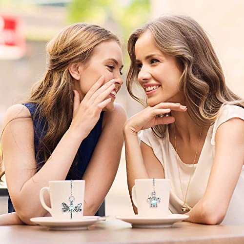 Nstaygate Tea Steeper For Loose Tea 3 Sets Stainless Steel Loose Leaf Tea Steeper Tea Infuser Tea Balls For Loose Tea Silver Glow In The Dark Turtle Pendant Tea Strainers For Loose Tea #TOP6