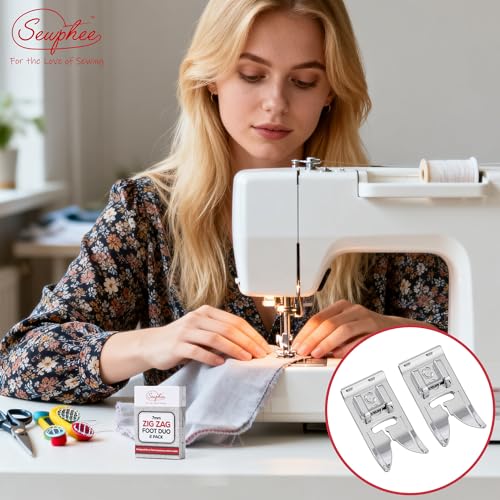 Presionador Metálico Zigzag 7mm Dúo para Máquinas Bajo Taco miniatura 7