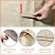 SheeChung Fire Pit Cover Round 44" D x 24" H Waterproof 600D Heavy Duty Patio Gas Fire Pit Cover,Large Shelter Fits 40-44 Inch Outdoor Firepit Table Beige