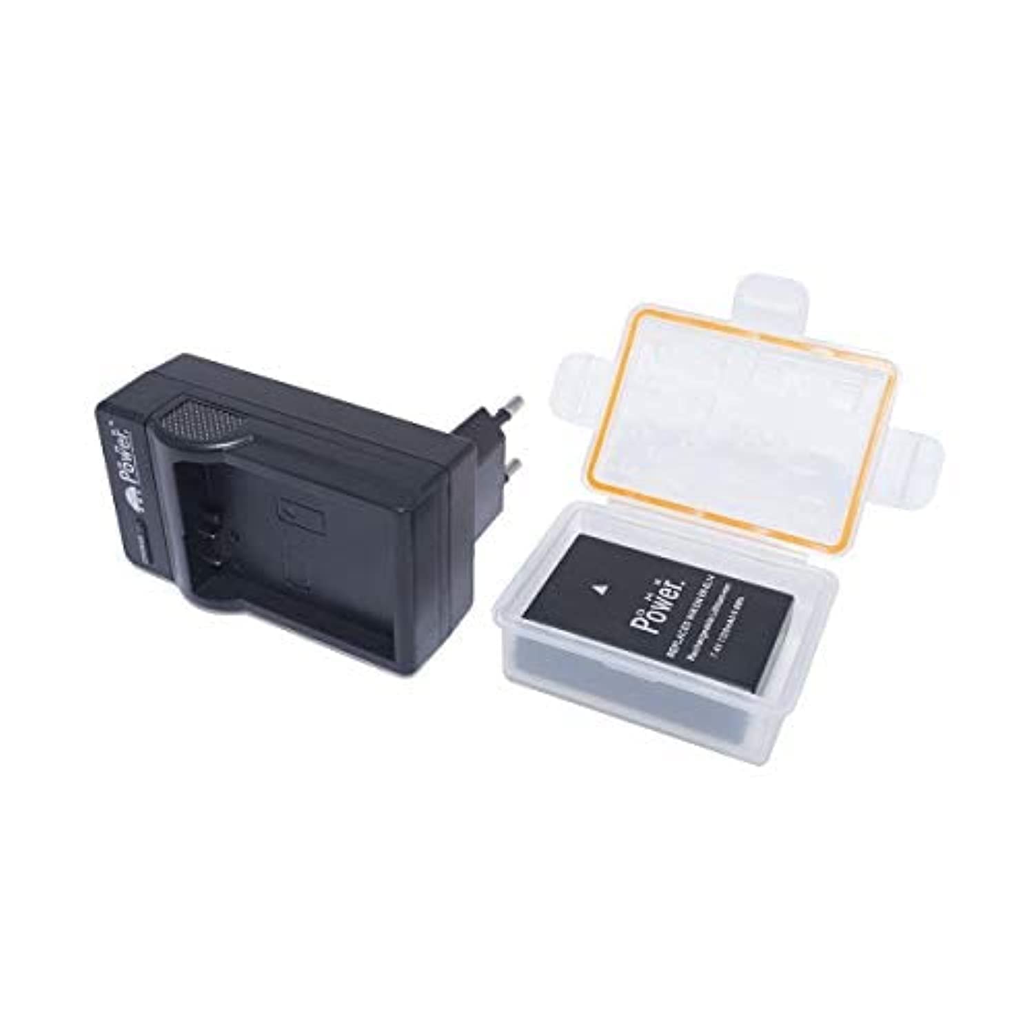 DMK Power 1 X Battery 1 X Charger 1 X Battery Box Compatible with NIKON D3100 D3200 D5100 D5200 D5300 Etc Cameras - ENEL-14