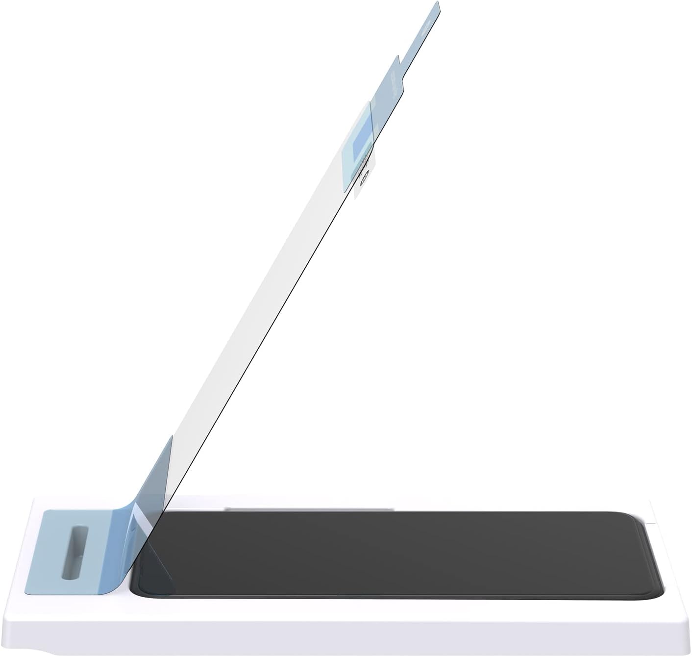 GoTo Tempered Glass Screen Protector for T-Mobile REVVL 6 Pro 5G Cell Phone, Crack and Scratch Protection with Easy Install Tray For Bubble Free Application, Case Friendly