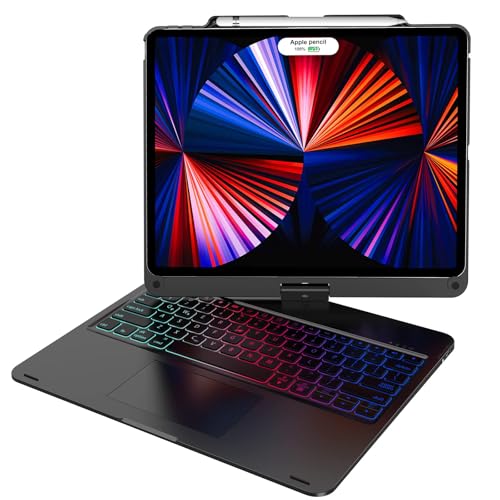 [ƊEƑnȐ݌vE360°]] iPad Air13C` L[{[h M3 2025 M2 2024 iPad Pro 12.9 L[{[hP[X 6/ 5/4/3Ή x^b`pbht 7Fo bNCg ipad pro L[{[h 1