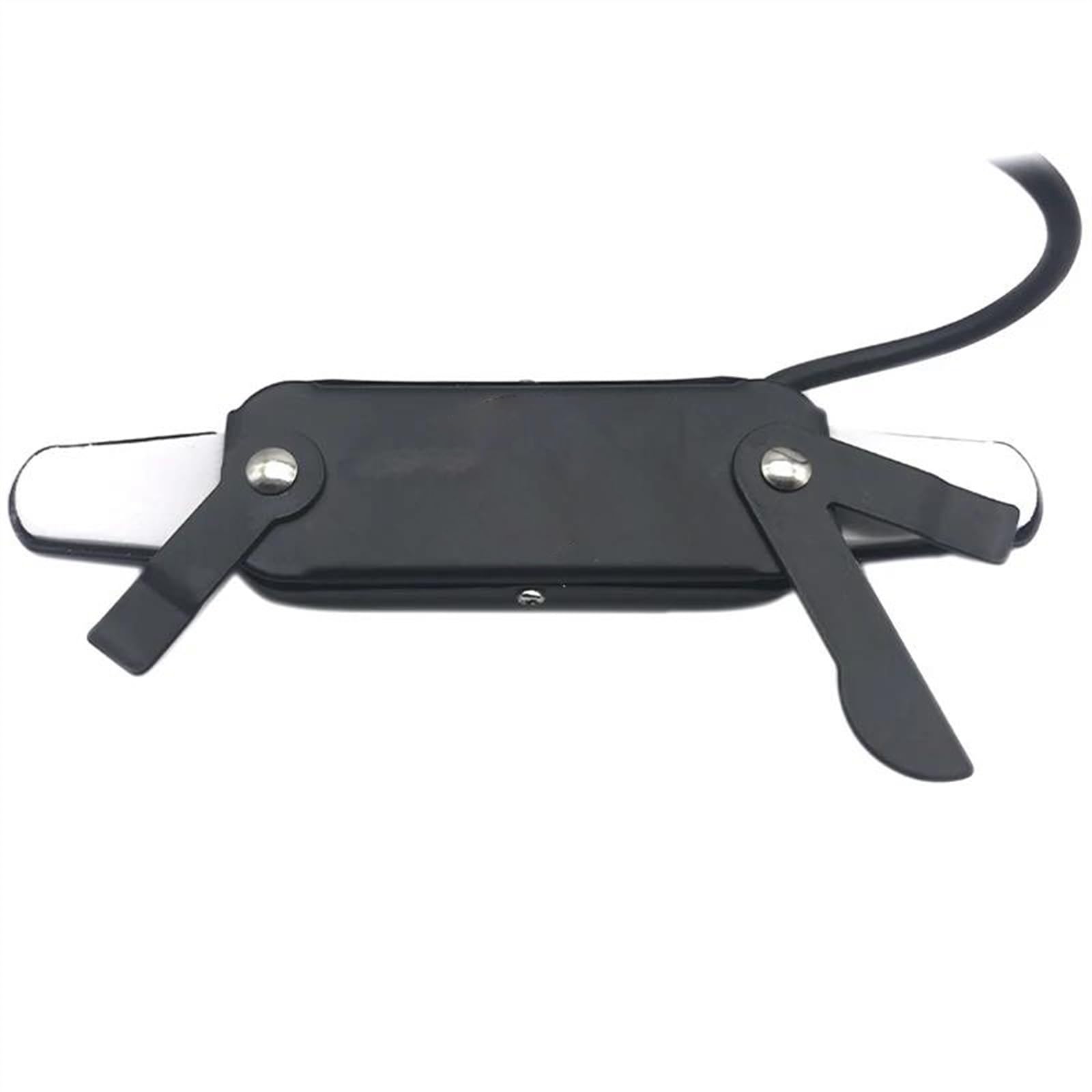 Pickup Per Foro Sonoro Amplificatore Per Chitarra Facile Da Fissare Clip Su Pickup Per Chitarra Acustica Classica Pezzi di ricambio per pickup per chitarra acustica(Silver)