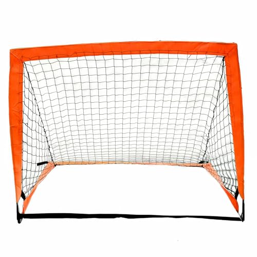 Net d'entraînement de football enfants portable et cage de foot pliable 118x87