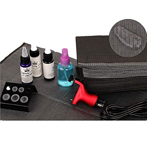 Dental-Bibs-BoChang-125Pcs-Disposable-Dental-Bibs-Sheets-3-Ply-Tissue-Waterproof-Lap-Cloths-13-x-18-Patient-Bibs-Tattoo-Bibs-Tattoo-Table-Covers-Clean-Pad-Dental-Napkins-for-Pets-Tray-Covers